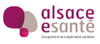 logo de Alsace e-santé